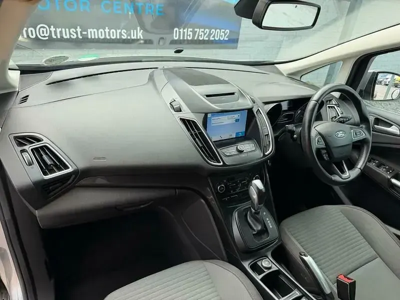 Used Ford Grand C-Max Titanium 120 HP (88 kW) 2017 Silver MPV