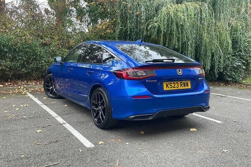 Used Honda Civic Advance 143 HP (105 kW) 2023 Blue Hatchback