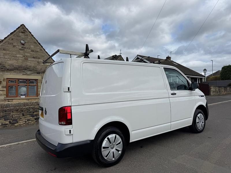 Begagnad VW Transporter Startline 2022 Vit Van