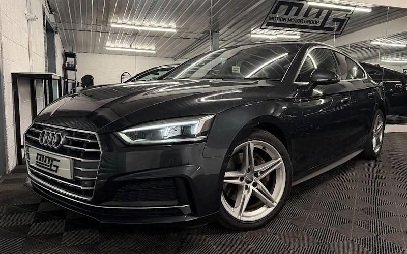 Used Audi A5 Sportback S-Line 190 HP (139 kW) 2017 Grey Hatchback