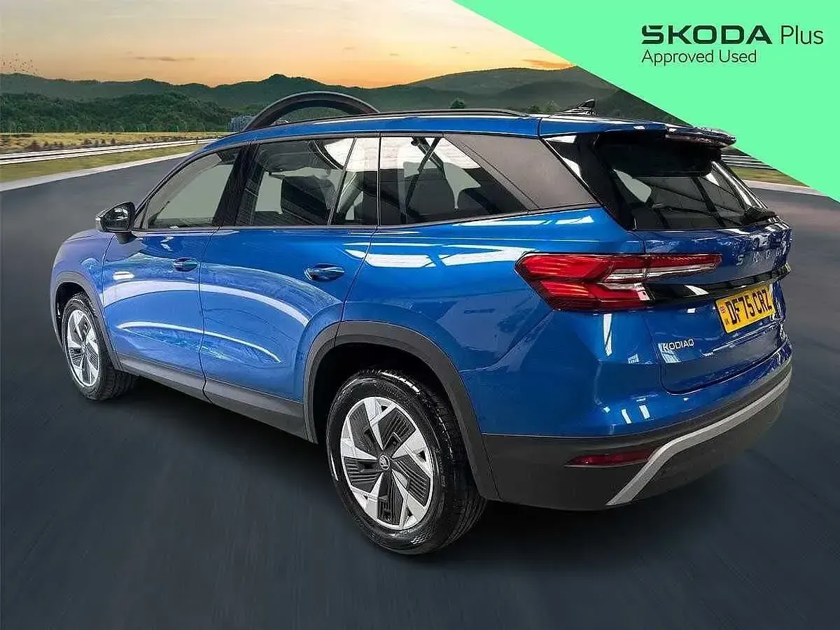 Used Skoda Kodiaq SE 110 HP (80 kW) 2025 Race blue metallic SUV