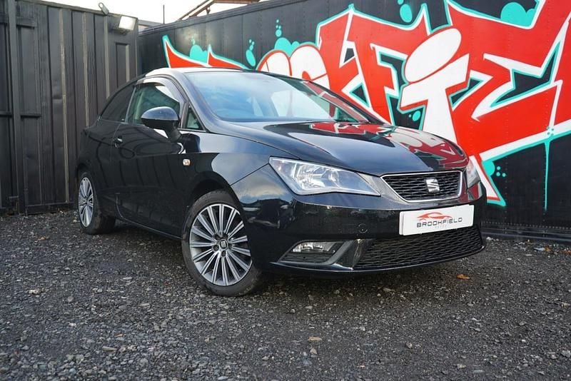 Used Seat Ibiza CONNECT 90 HP (66 kW) 2016 Black Coupe