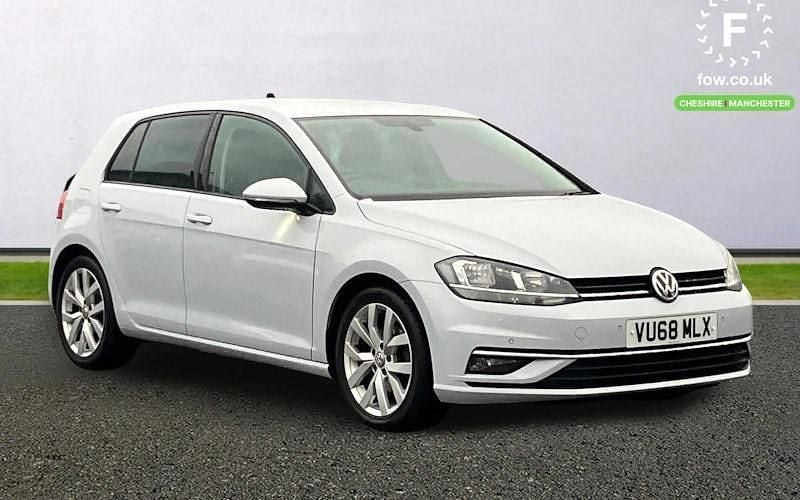 Silver Used 2018 VW Golf VII GT Hatchback | £13,699 (Good price) - Image 1/4