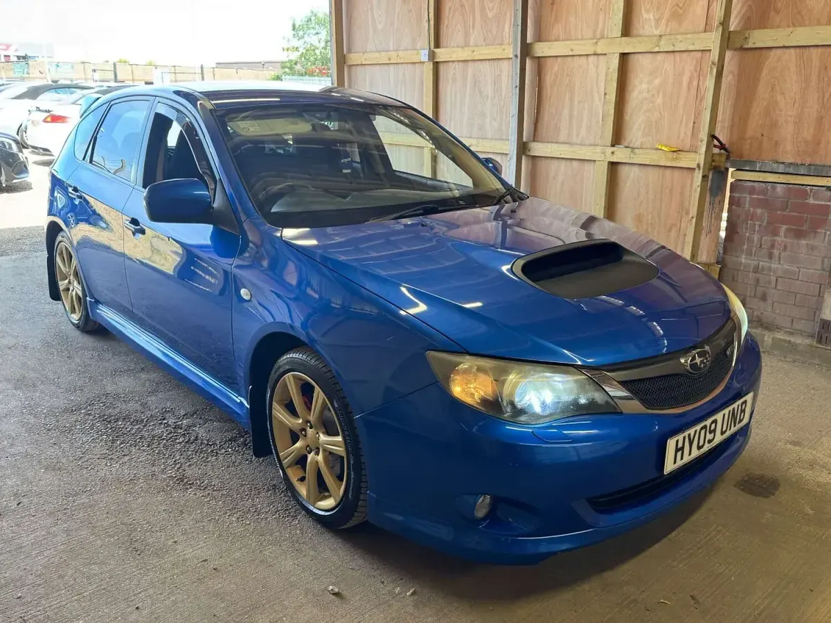 Used Subaru Impreza 2009 Blue Hatchback