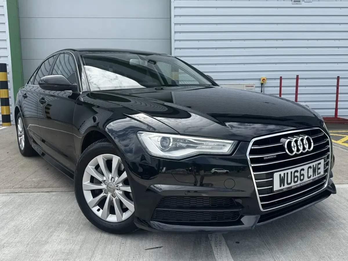 Used Audi A6 Comfort 218 HP (160 kW) 2016 Black Sedan