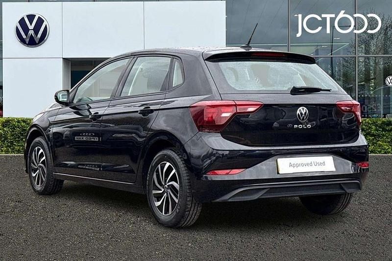 Used VW Polo Life 95 HP (69 kW) 2023 Black Hatchback