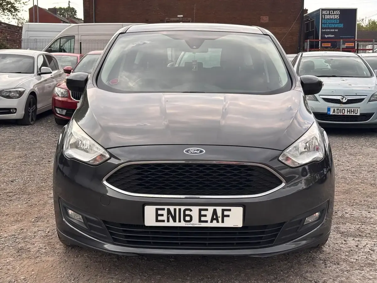 Used Ford C-MAX Zetec 125 HP (91 kW) 2016 Grey MPV