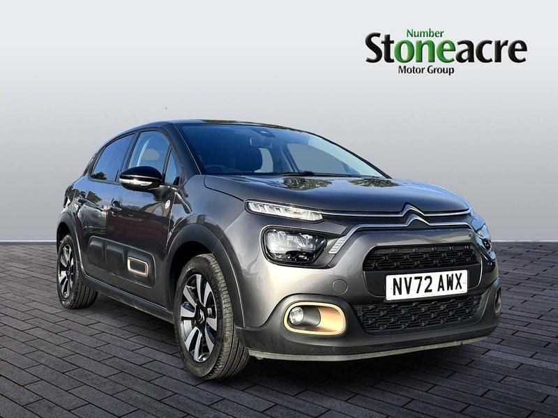 Grey Used 2022 Citroën C3 PureTech Hatchback | £10,000 (Good price) - Image 1/4