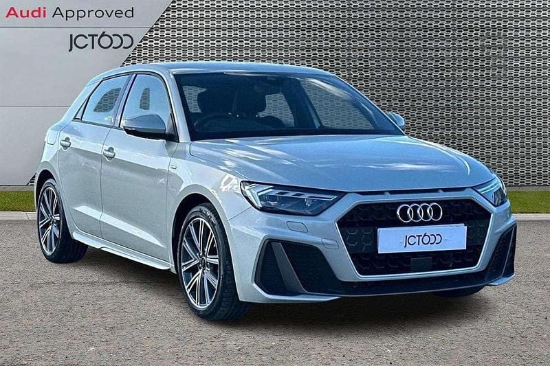 Silver Used 2023 Audi A1 S-Line Hatchback | £18,981 (Fair price) - Image 1/4