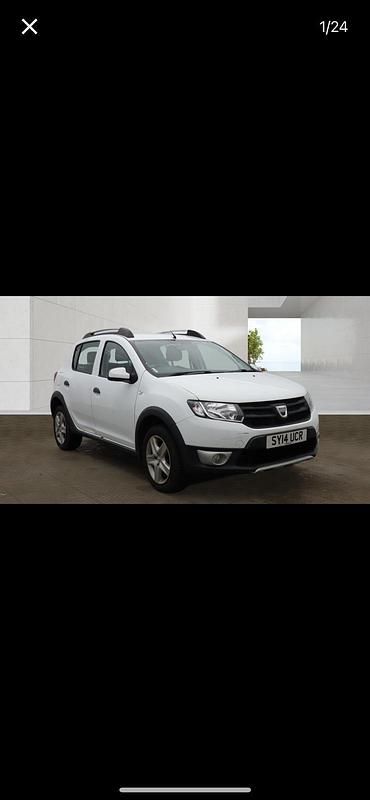 Used Dacia Sandero Ambiance 90 HP (66 kW) 2014 White Hatchback