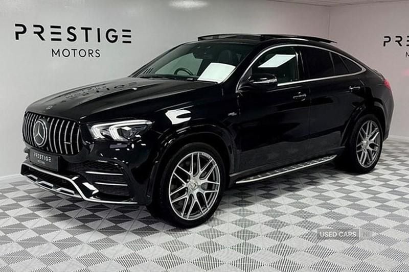 Black Used 2021 Mercedes GLE53 AMG Premium Plus Coupe | £58,995 (Fair price) - Image 1/1