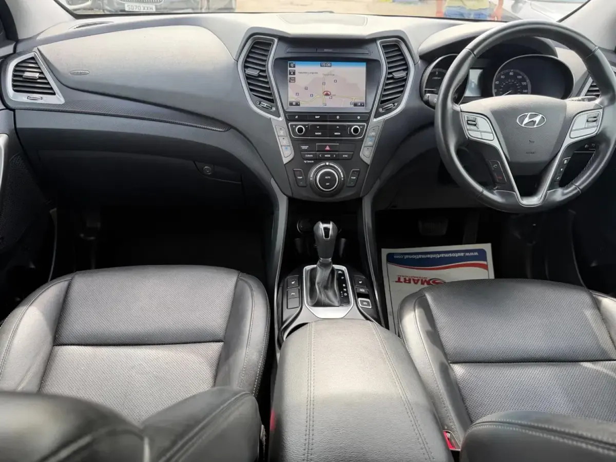 Begagnad Hyundai Santa Fe Premium 2016 Vit SUV