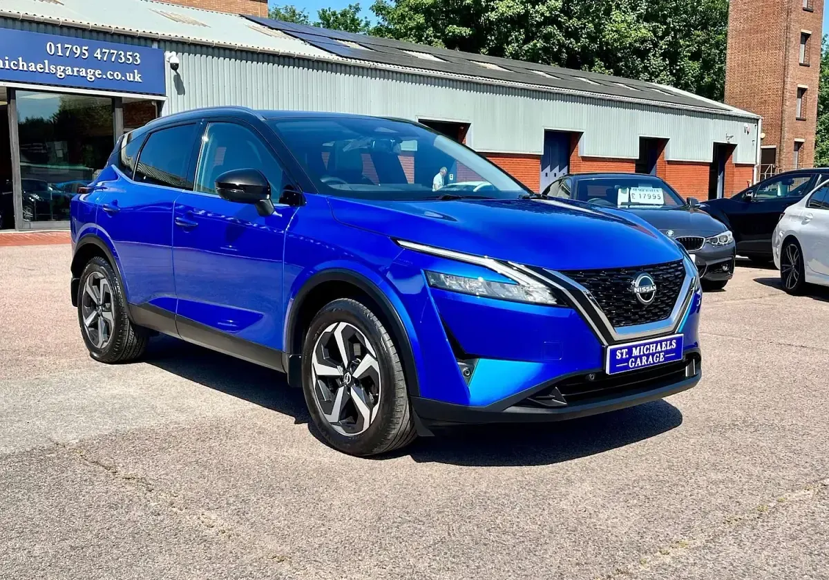 Used Nissan Qashqai N-Connecta 2023 Blue SUV