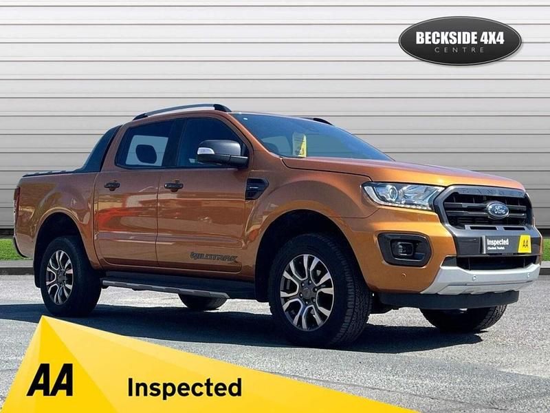 Orange Used 2020 Ford Ranger Wildtrack Pickup | £17,950 (Fair price) - Image 1/3