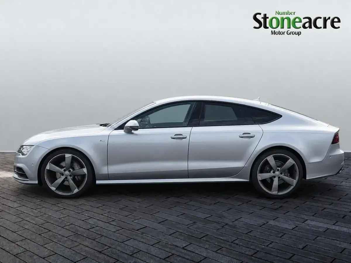 Used Audi A7 Black Edition 2016 Silver Hatchback