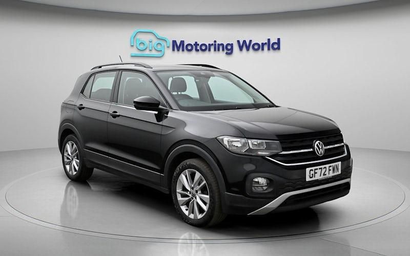 Used VW T-Cross SE 110 HP (80 kW) 2022 Black SUV