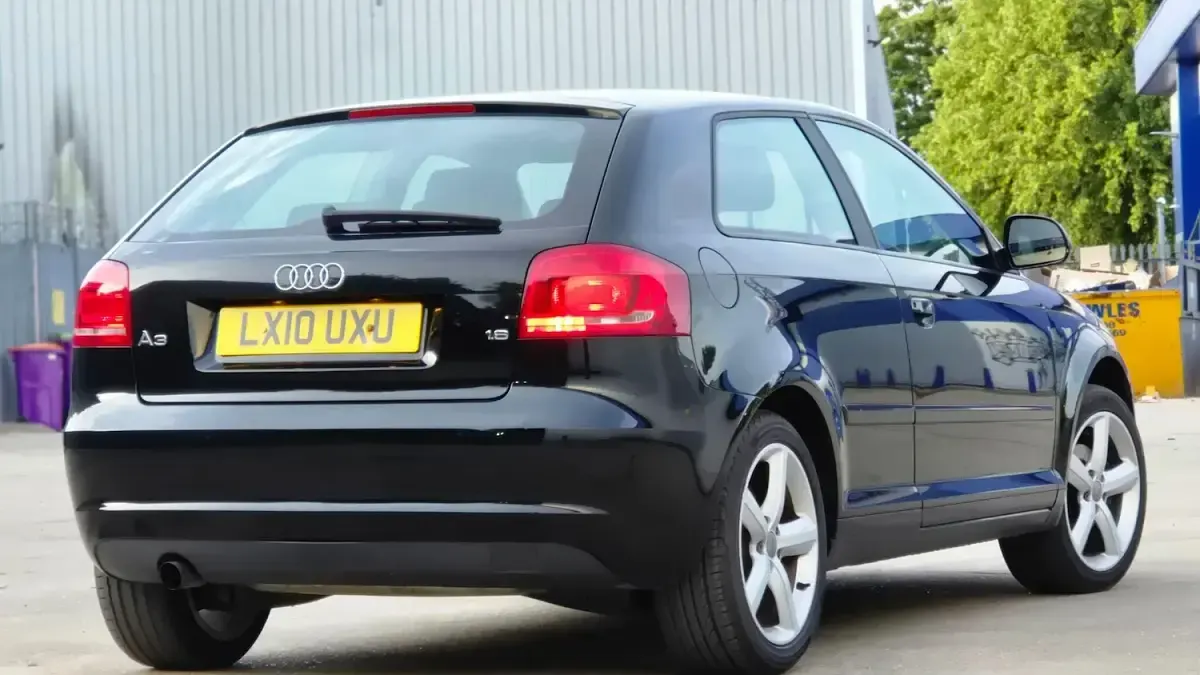 Used Audi A3 102 HP (75 kW) 2010 Black Hatchback
