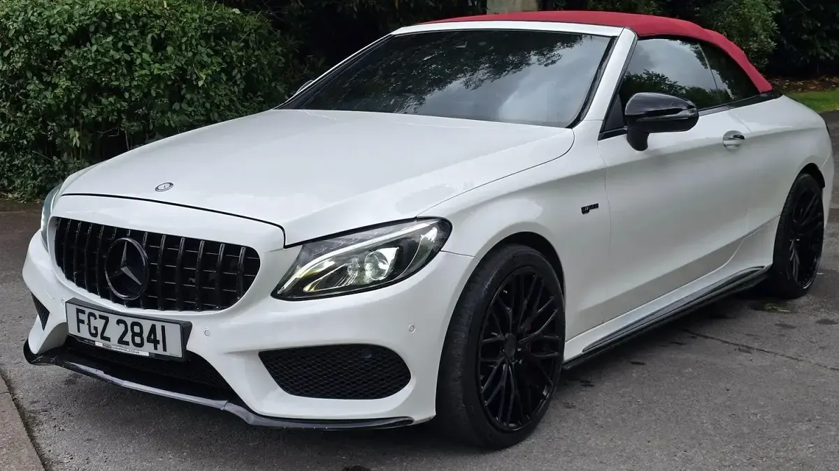 Used Mercedes C43 AMG AMG 394 HP (289 kW) 2016 White Cabriolet