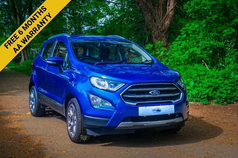 Blue Used 2018 Ford Ecosport Titanium SUV | £7,495 (Fair price) - Image 1/4