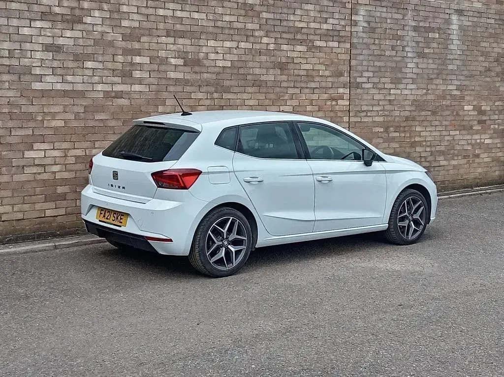 Used Seat Ibiza XCELLENCE 2021 White Hatchback