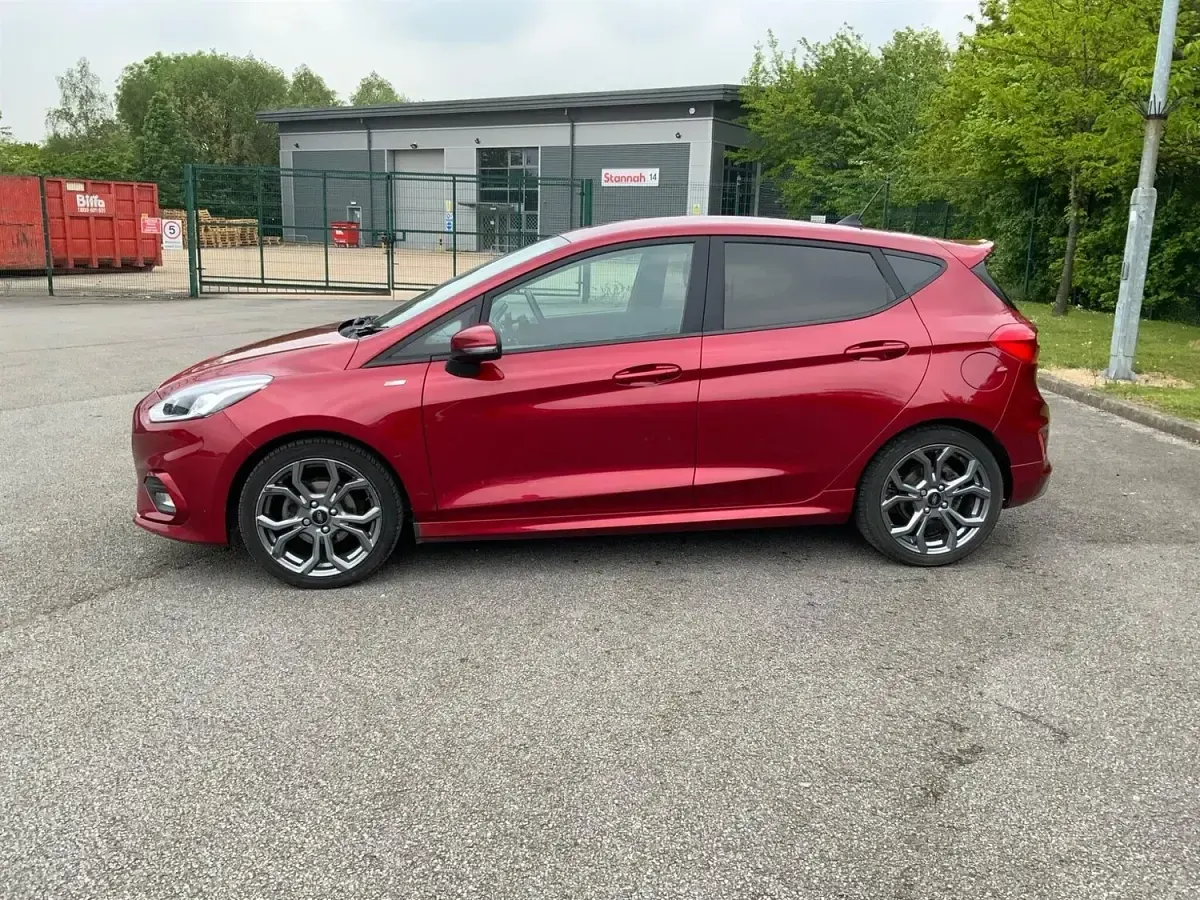 Used Ford Fiesta ST-Line 125 HP (91 kW) 2019 Red Hatchback