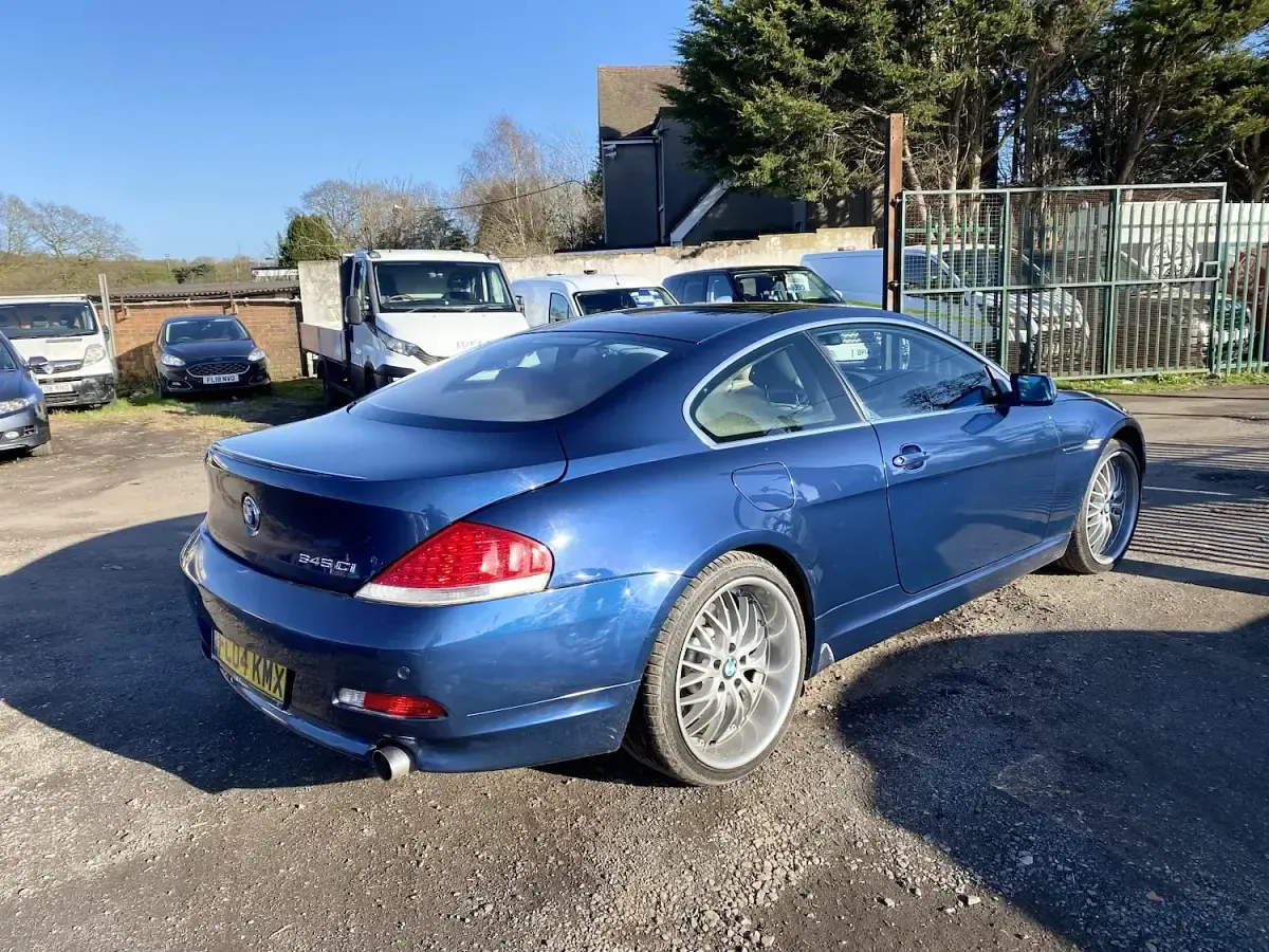 Used BMW 645 Comfort Edition 2004 Blue Coupe