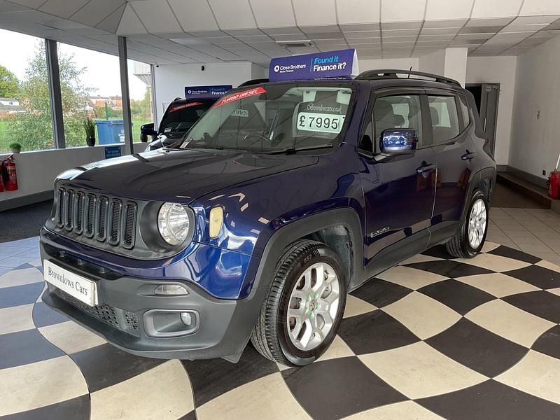 Used Jeep Renegade Longitude 120 HP (88 kW) 2018 Blue SUV