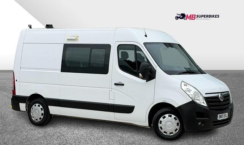 Used Vauxhall Movano 2019 White MPV
