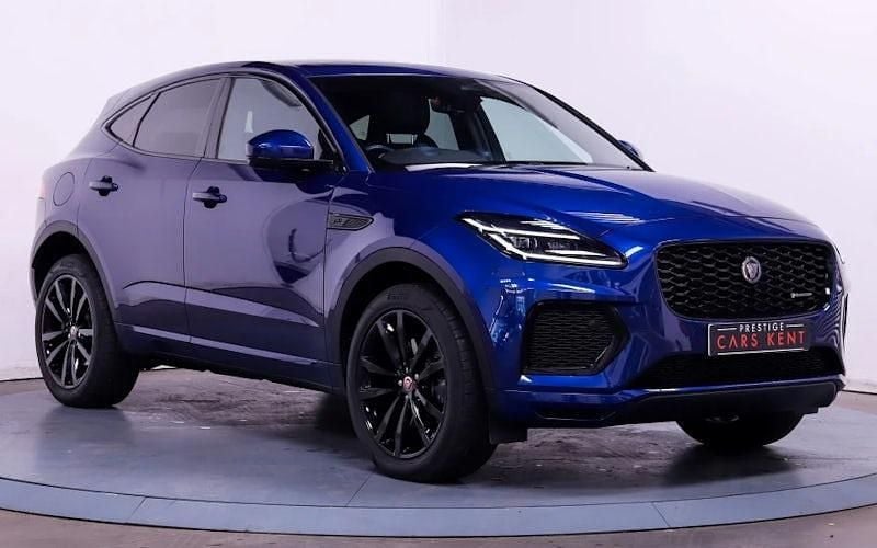 Blue Used 2022 Jaguar E-Pace R-Dynamic SUV | £29,311 (Fair price) - Image 1/4