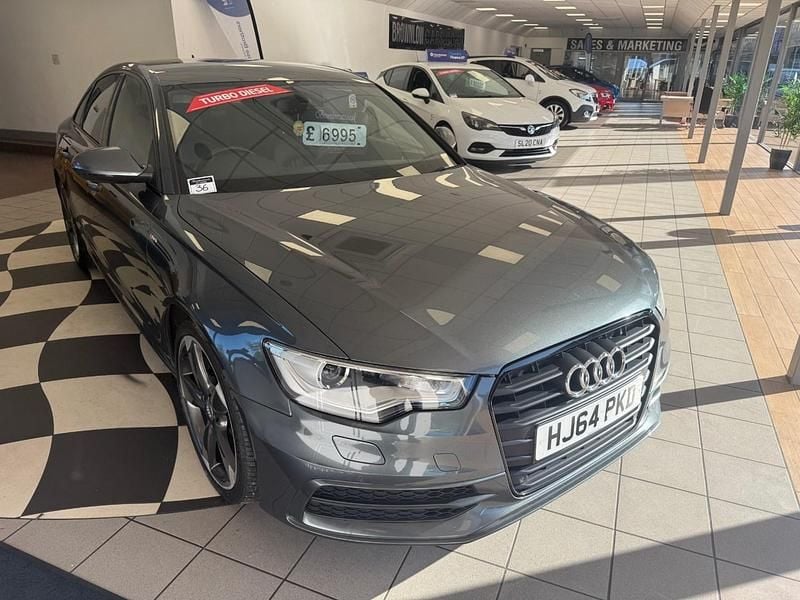 Grey Used 2014 Audi A6 Black Edition Sedan | £6,995 (Fair price) - Image 1/4