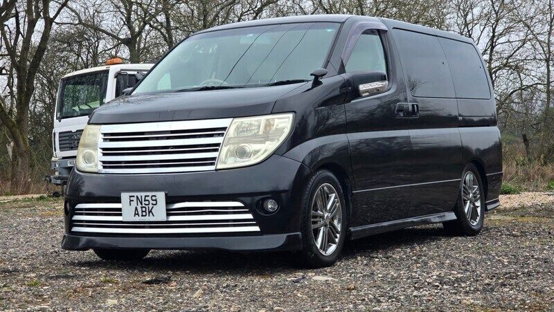 Used Nissan Elgrand 2022 Black MPV
