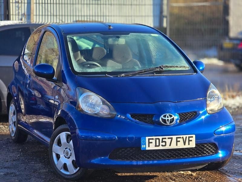 Blue Used 2007 Toyota Aygo Hatchback | £1,995 (Fair price) - Image 1/4