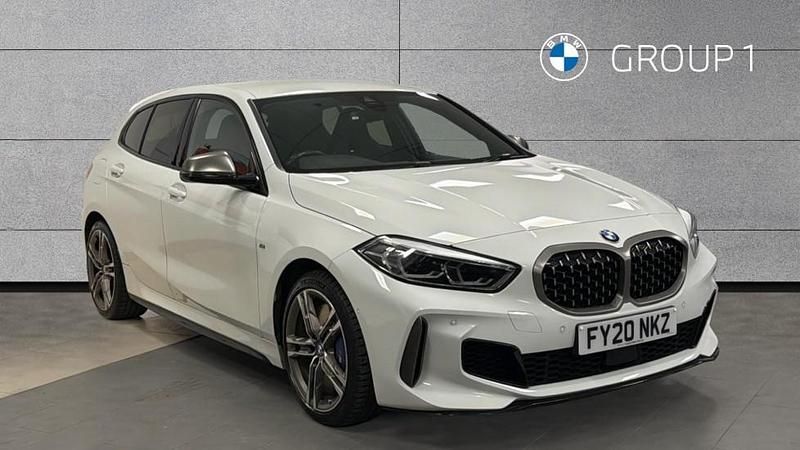 White Used 2020 BMW M135 M Sport Hatchback | £21,950 (Fair price) - Image 1/4
