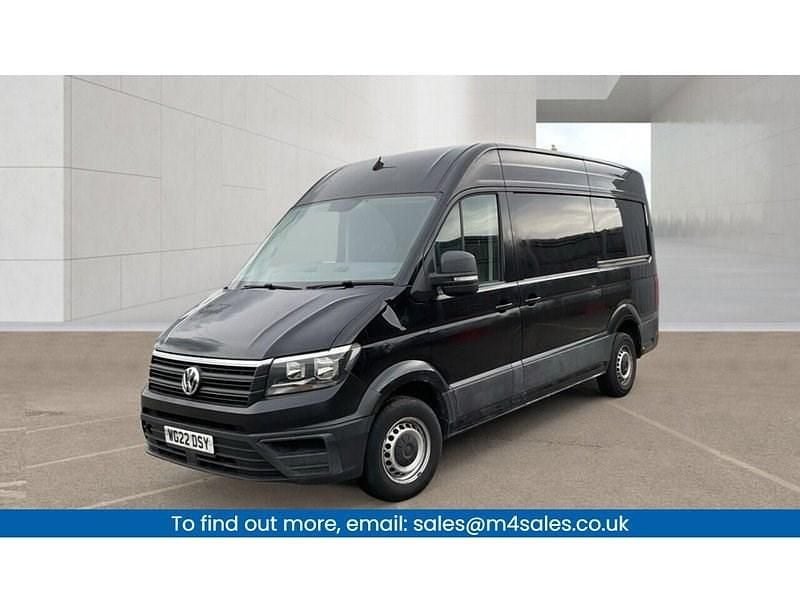 Used VW Crafter Startline 140 HP (102 kW) 2022 Black Van