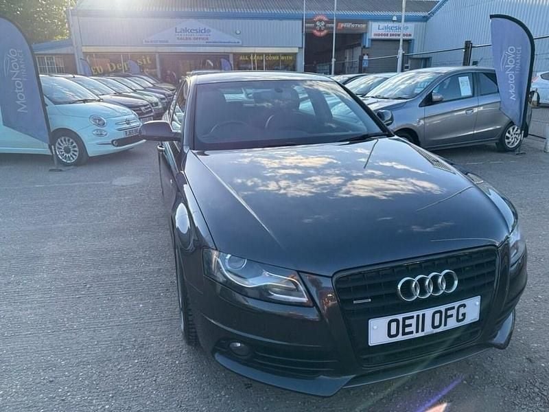 Grey Used 2011 Audi A4 Black Edition Sedan | £8,999 (A bit pricey) - Image 1/4