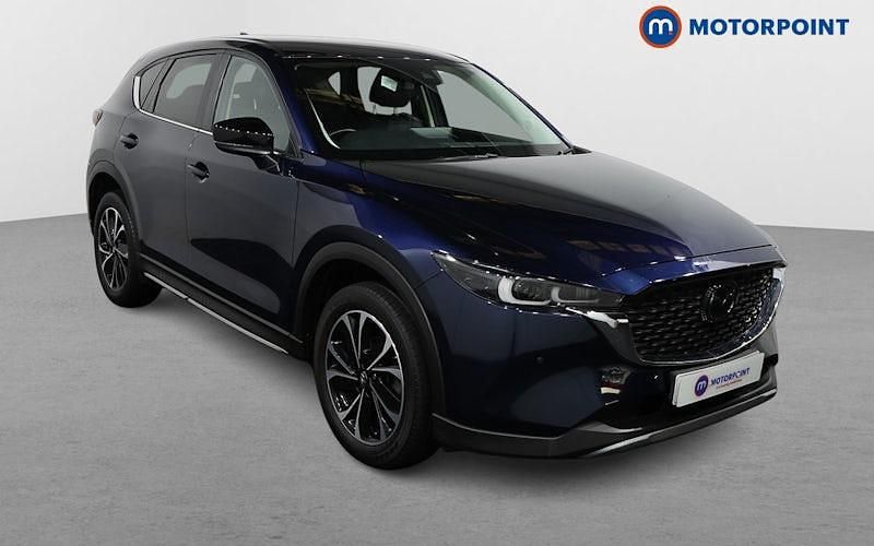 Blue Used 2022 Mazda CX-5 Newground SUV | £19,399 (Good price) - Image 1/4