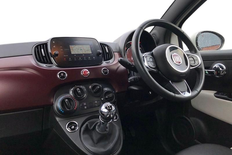 Used Fiat 500 Star 69 HP (50 kW) 2020 White Cabriolet