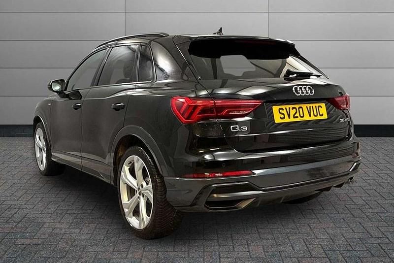 Used Audi Q3 S-Line 150 HP (110 kW) 2020 Black SUV