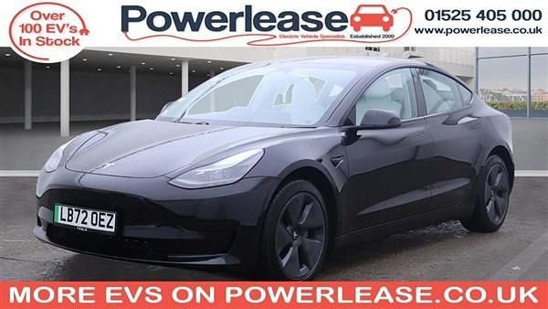 Black Used 2022 Tesla Model 3 RWD Sedan | £19,889 (Fair price) - Image 1/4