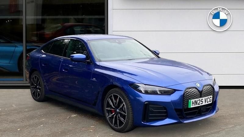 Blue Used 2025 BMW i4 M Sport Sedan | £38,806 (Good price) - Image 1/4