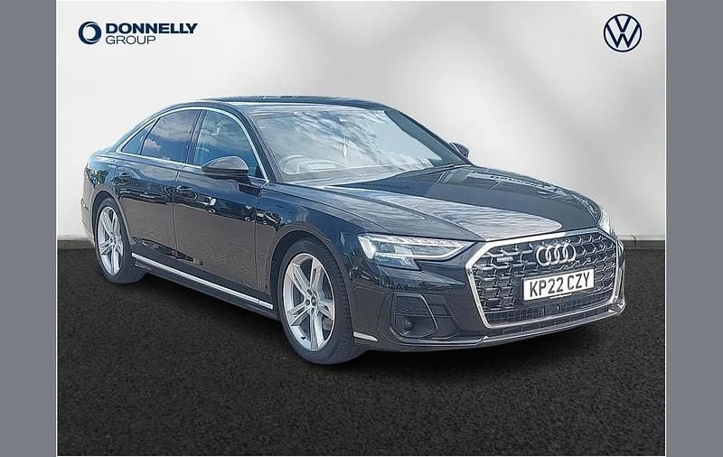 Used Audi A8L S-Line 282 HP (207 kW) 2022 Black Sedan