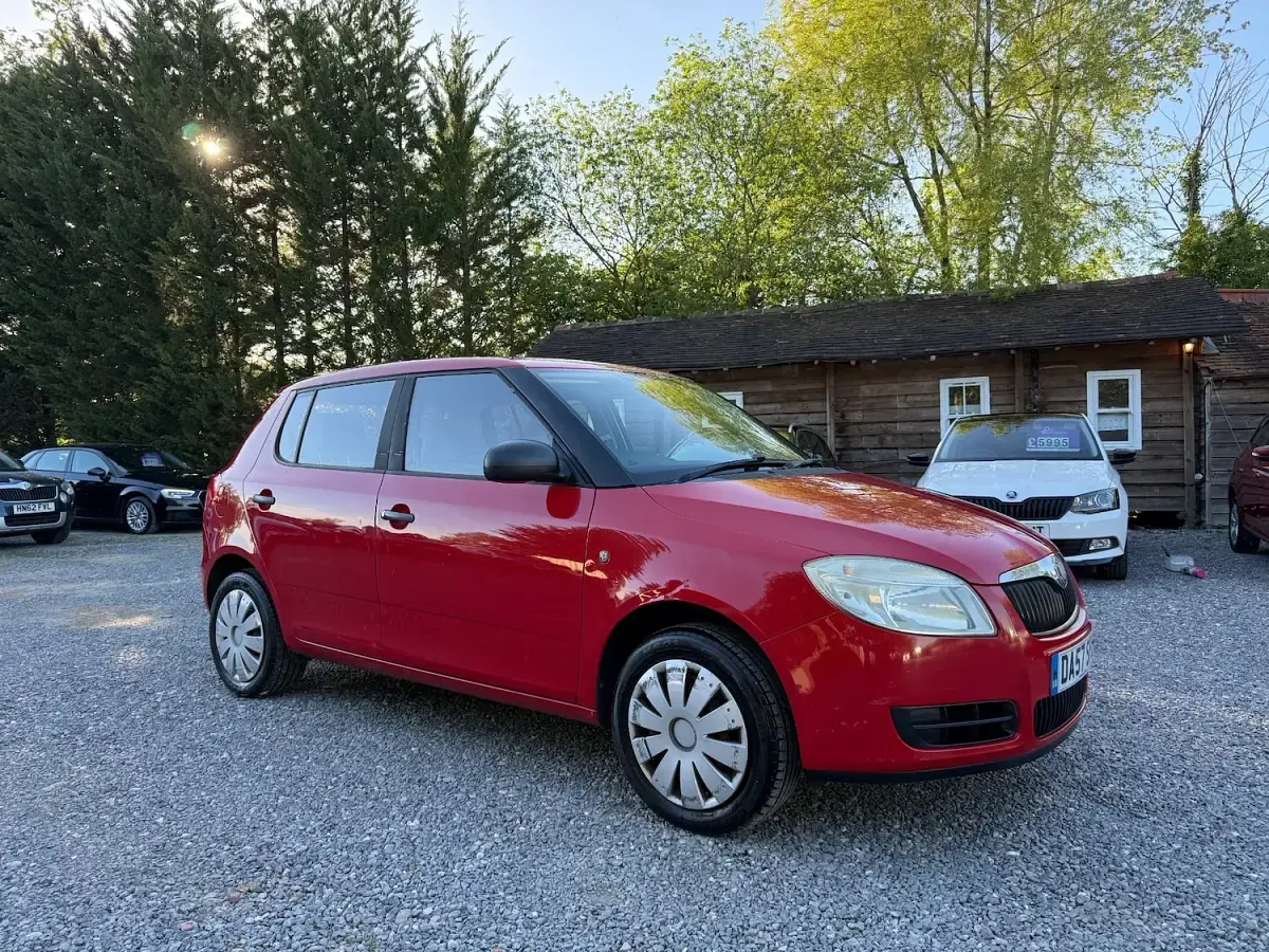 Used Skoda Fabia 2007 Red Hatchback
