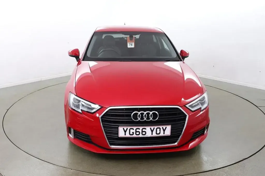 Used Audi A3 Sport 110 HP (80 kW) 2016 Red Hatchback