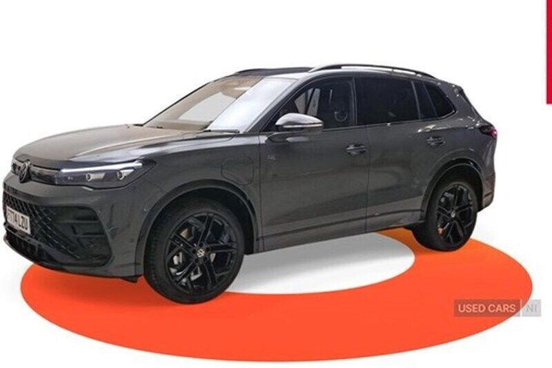 Grey New 2025 VW Tiguan R-line SUV | £38,950 (Fair price) - Image 1/1
