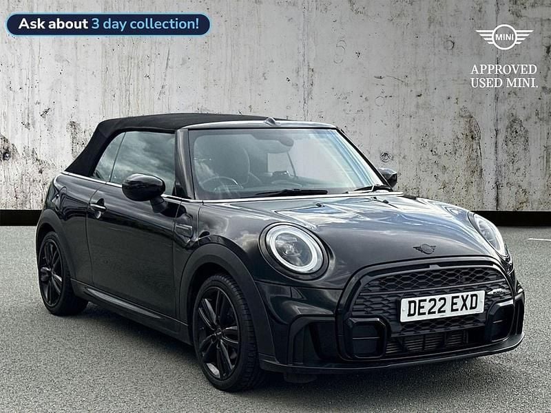 Black Used 2022 Mini Cooper Cabriolet Sport Cabriolet | £19,154 (A bit pricey) - Image 1/3