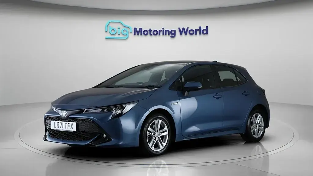 Usado Toyota Corolla 122 HP (89 kW) 2021 Azul Citadino