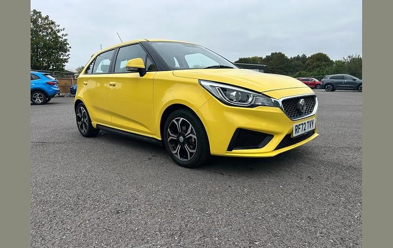 Yellow Used 2022 MG MG3 Excite Hatchback | £9,566 (Fair price) - Image 1/4
