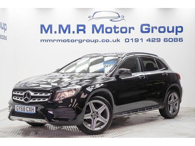 Used Mercedes GLA200 AMG line 156 HP (114 kW) 2018 Black SUV