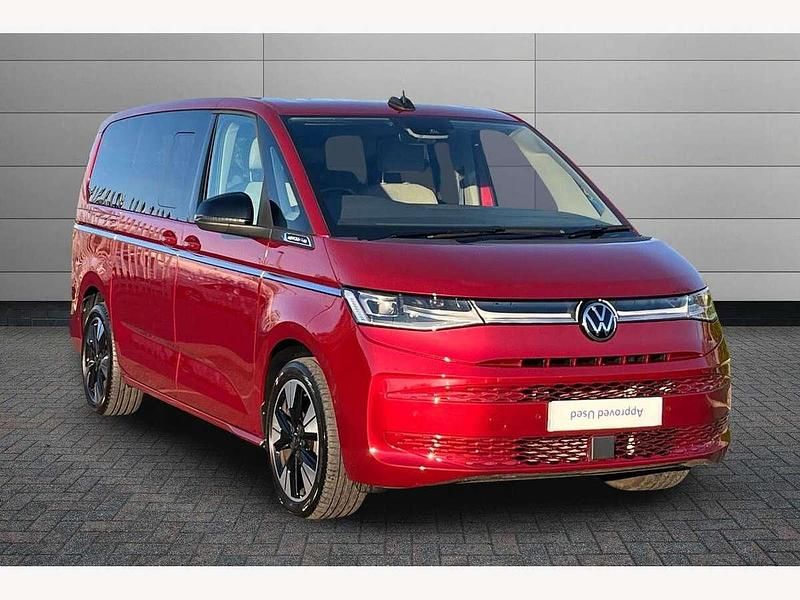 Fortana red Used 2025 VW Multivan Style Van | £54,450 (Fair price) - Image 1/3