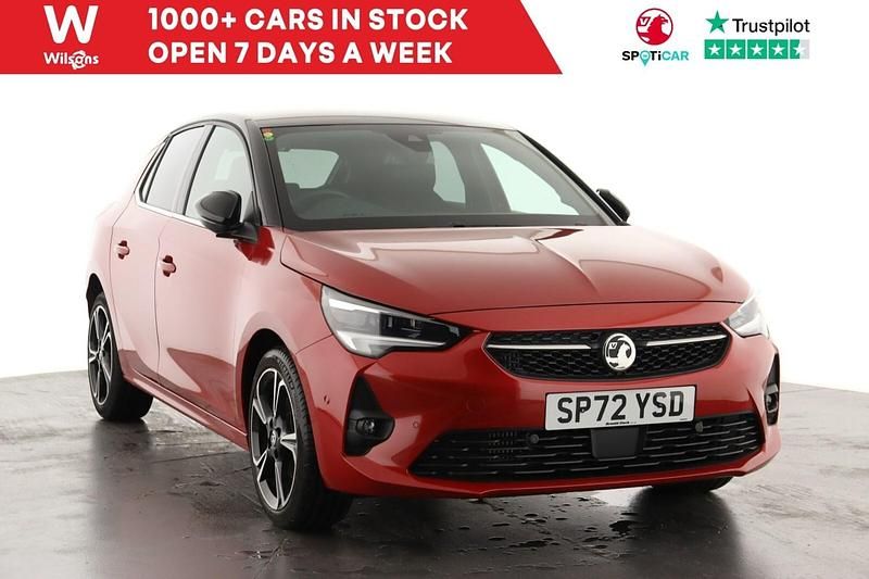 Used Vauxhall Corsa Ultimate 128 HP (94 kW) 2022 Red Hatchback